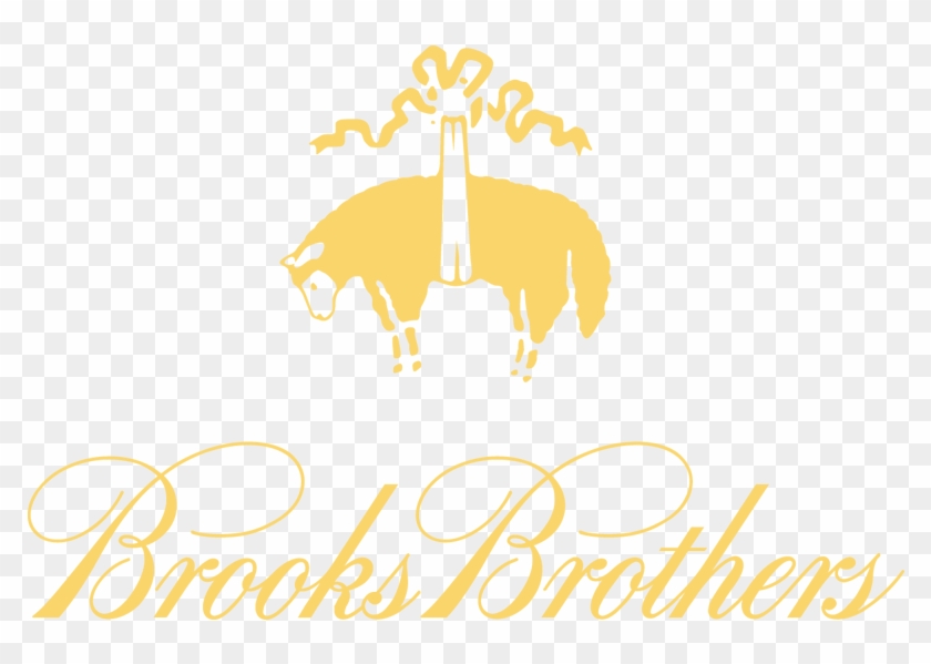 Brooks Brothers , Png Download - White Brooks Brothers Logo Clipart #3442515