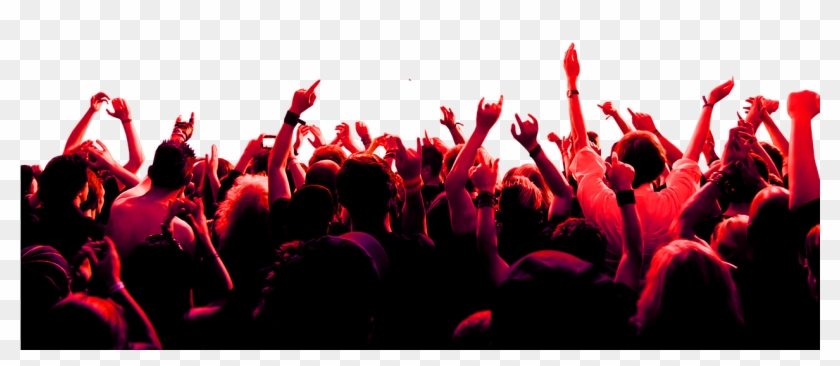 Musik Events , Png Download - Crowd At Music Festival Clipart