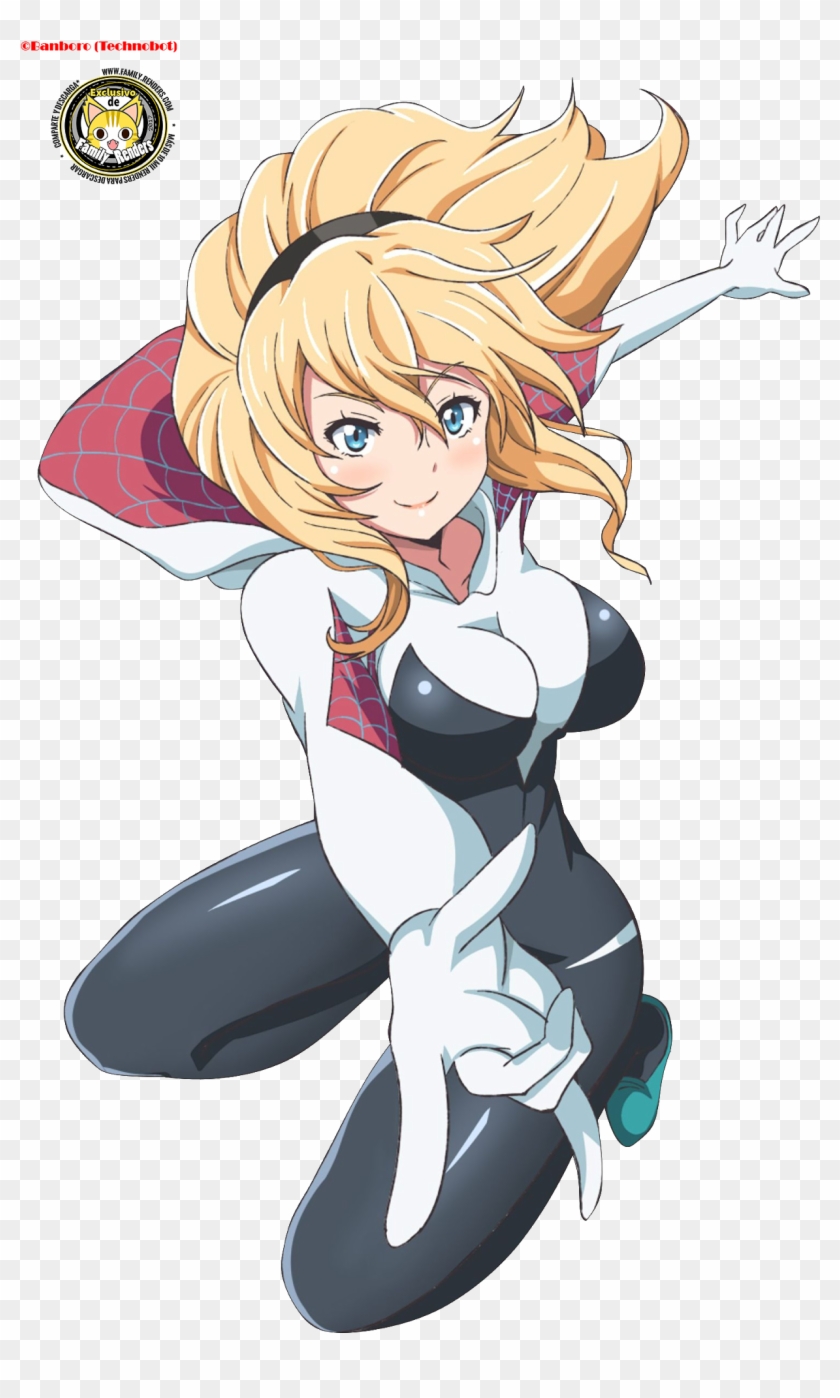 Spider Gwen And Gwenpool , Png Download - Marvel Gwen Stacy Render Clipart