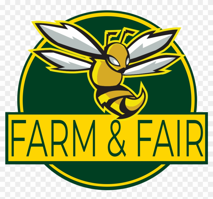 Farm And Fair Logo Green And Gold Recovered - Emblem Clipart #3443402