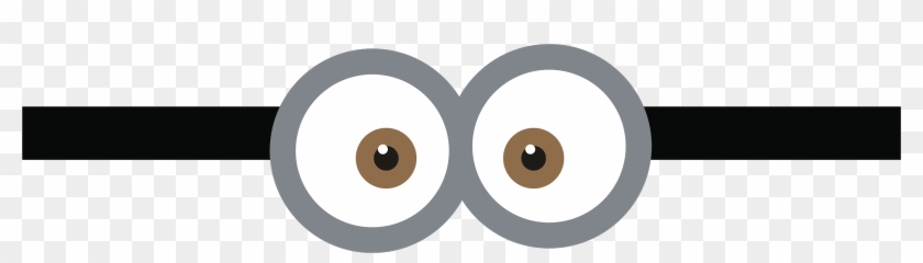 Minions Olhos Png - Molde Do Olho Dos Minions Clipart #3443983