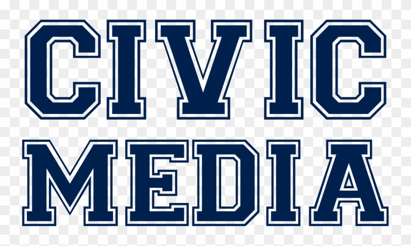 Civic Media Logo Blue Png Clipart #3444139