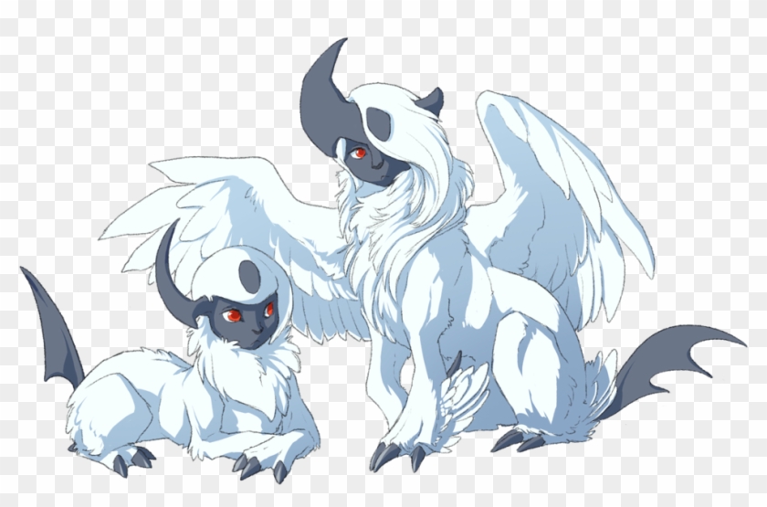 Fellow Absol Lover - Absol And Mega Absol Clipart #3444762