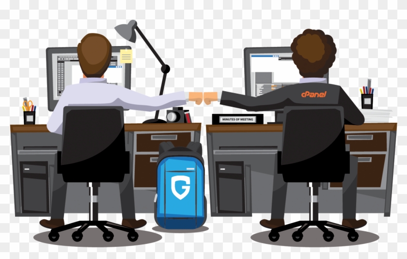 Fully Managed Cpanel Server From Gigenet - Team Work Computer Cartoon Clipart