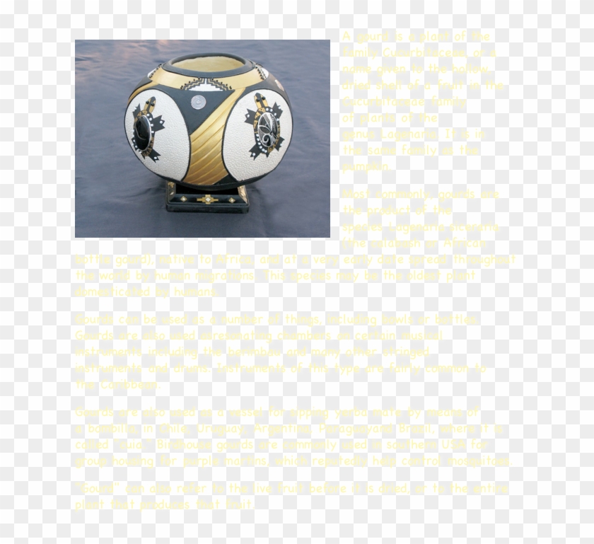 ￼a Gourd Is A Plant Of The Family Cucurbitaceae, Or - Goalkeeper Stops Shot Clipart