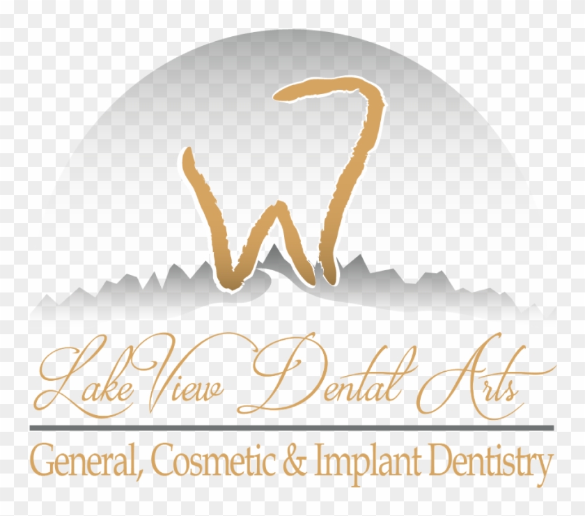 Lakeview Dental Arts In Kingston, Tn's Logo - Calligraphy Clipart #3445388