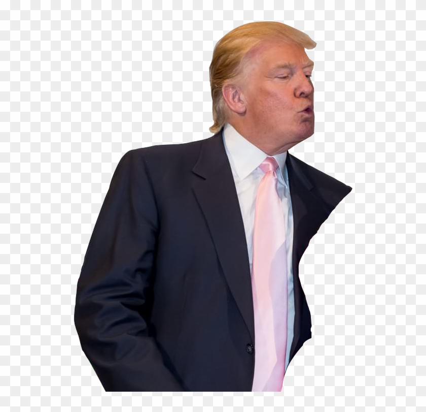 Persontrump Kissing Cutout - Trump Kissing Transparent Clipart #3445453