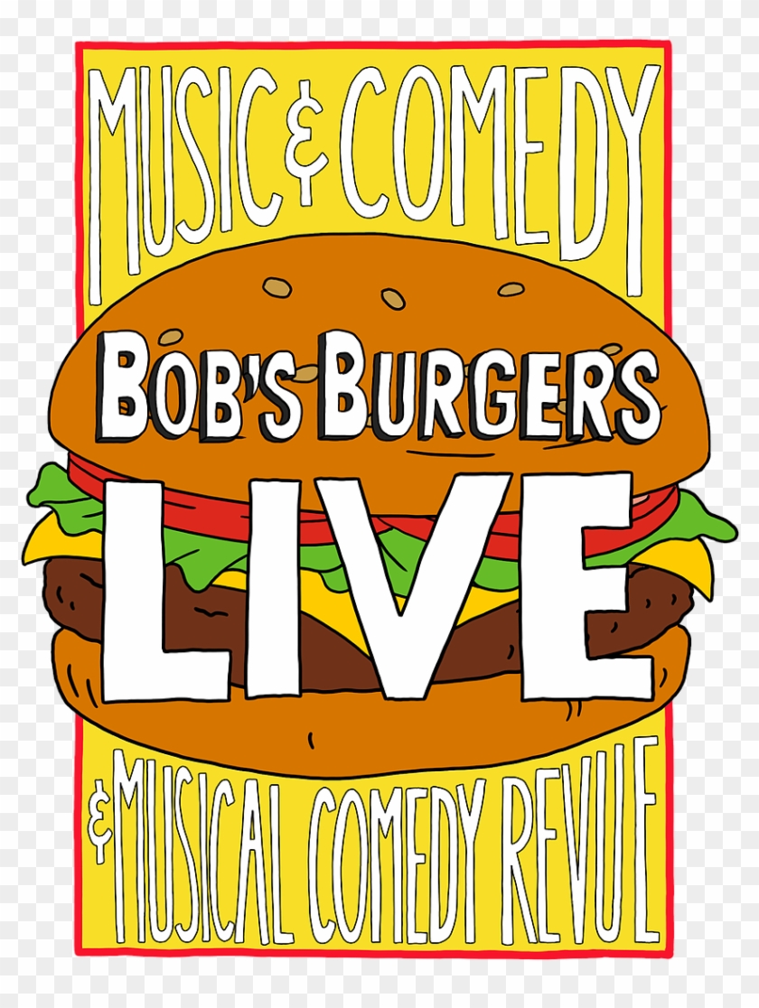 Bob's Burger Live At The Orpheum Theater Clipart #3445456