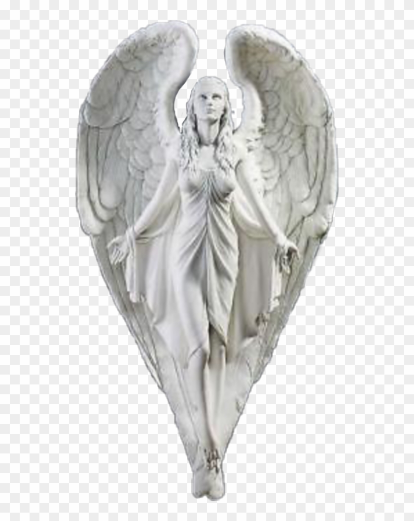 ##angel #angels #angelwings #wings #heaven #remix #heavenly - Wall Statue Design Clipart #3445509