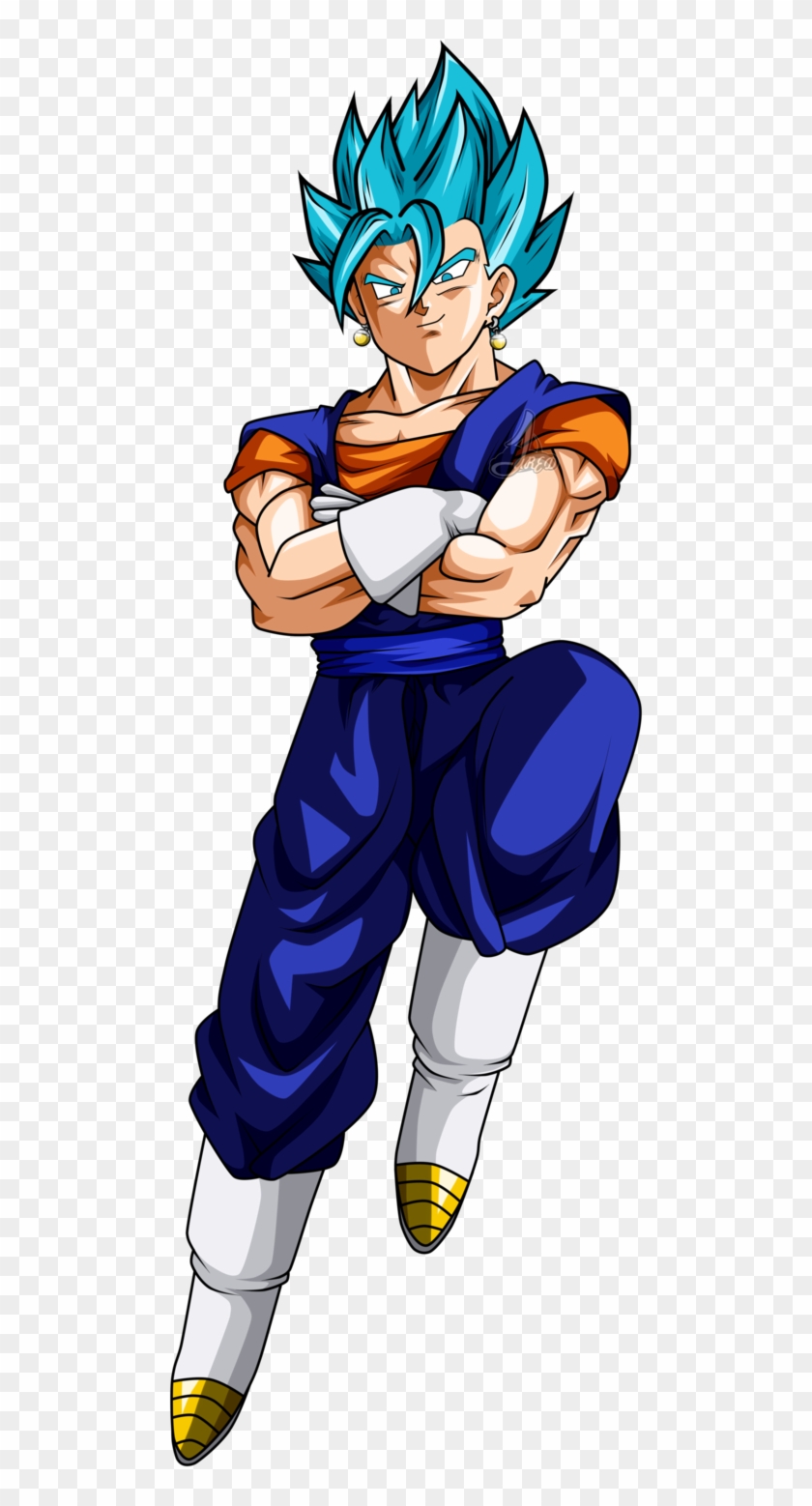 Vegetto Ssj Blue V4 By Jaredsongohan - Vegetto Ssj Blue Png Clipart