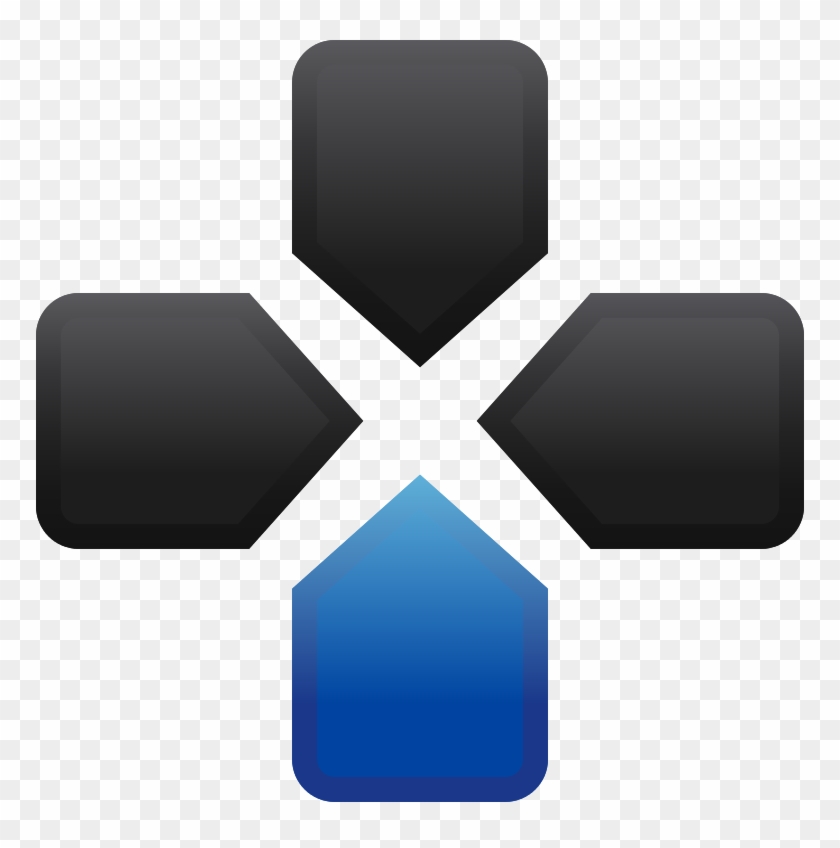 Playstation Down Button - Playstation D Pad Icon Clipart