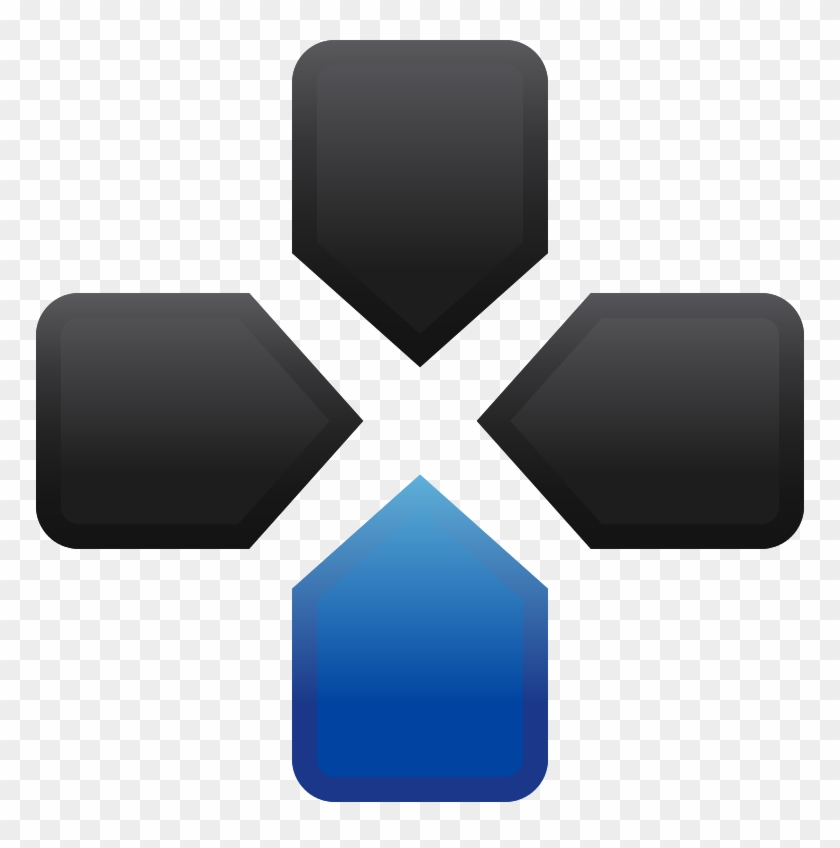 Playstation Down Button - Playstation D Pad Icon Clipart #3445901