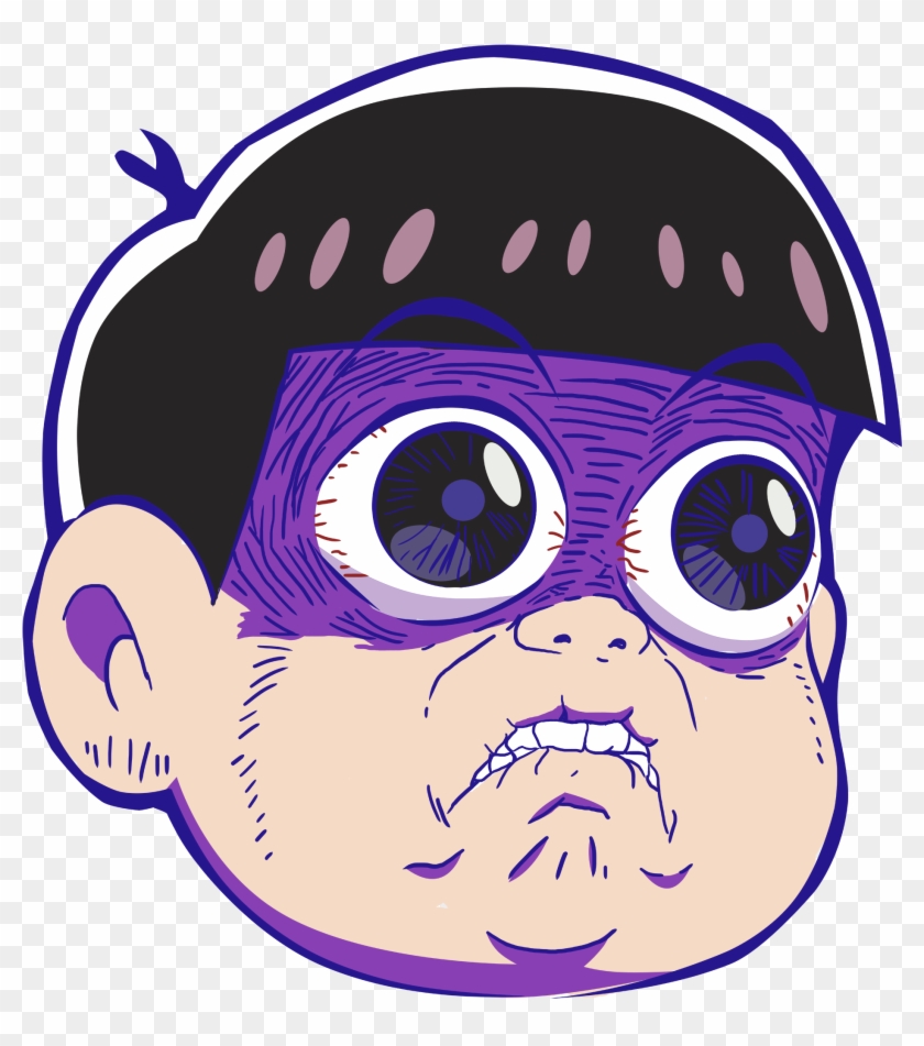 View Samegoogleiqdbsaucenao Todomatsu Face2 , - Osomatsu San Totty Face Clipart #3446449