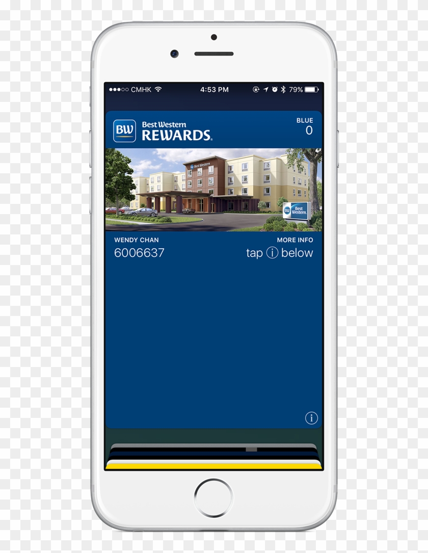 Best Western Digital Membership Cards - Best Western Apple Wallet Clipart