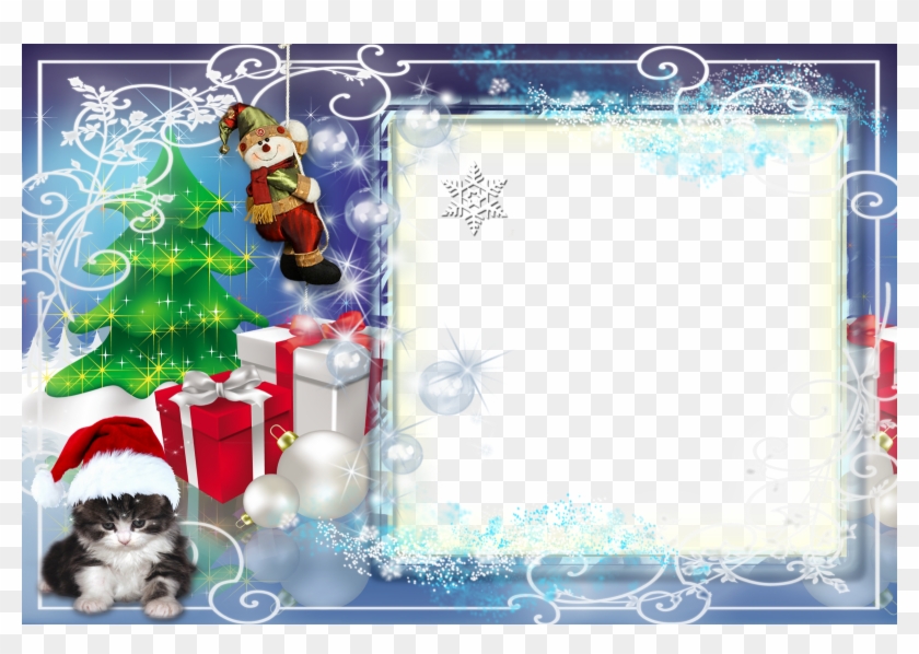 Marcos Para Fotos De Navidad - 2011 Psd Clipart