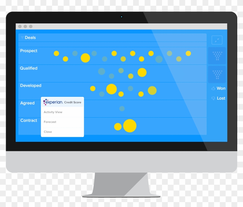 Increase Precision - Computer Monitor Clipart