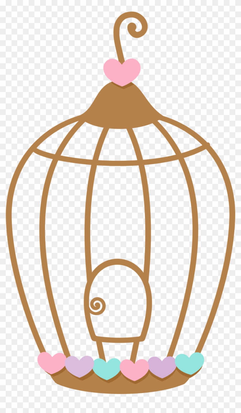 Cage Clipart Svg - Jaula De Pajaros Animada - Png Download