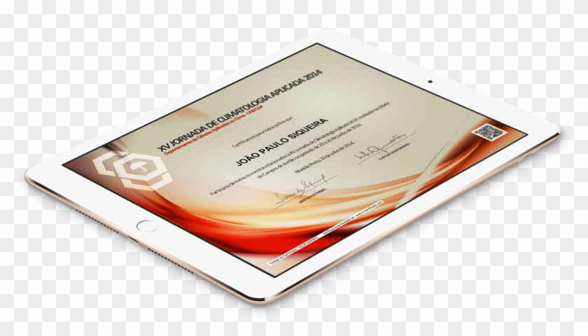 Emissão De Certificados Online De Participação Para - Academic Certificate Clipart #3447040