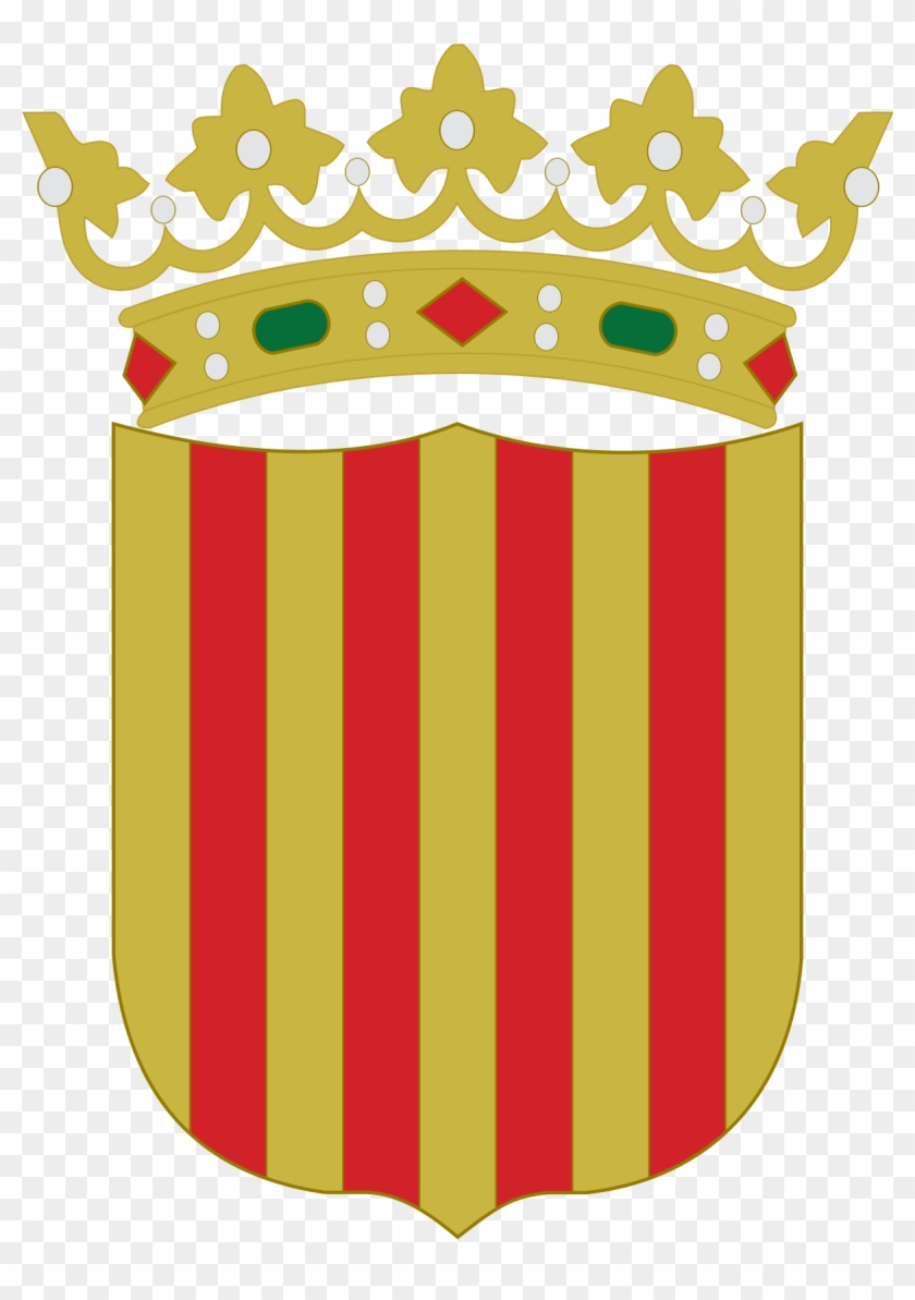 Crown Of Aragon Coat Of Arms Clipart #3447545