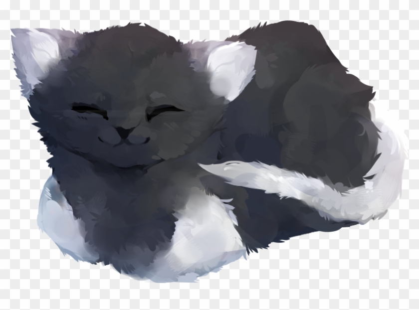 I Drew Socks, The First Cat To Give Me A Memento - Kitten Clipart #3447641