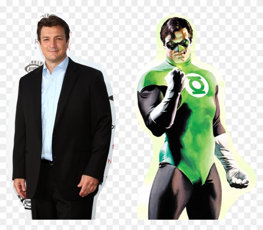 Generali Still Think That Nathan Fillion Is The Perfect - Green Lantern Dc Comic Clipart #3447736