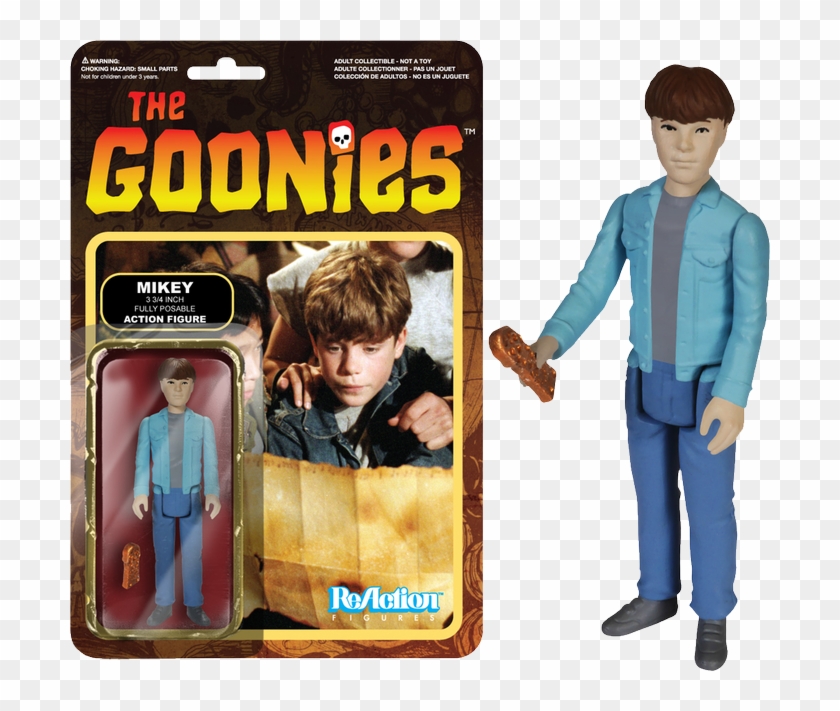 Mikey Reaction Figure - Mikey And Brand The Goonies Clipart #3447740