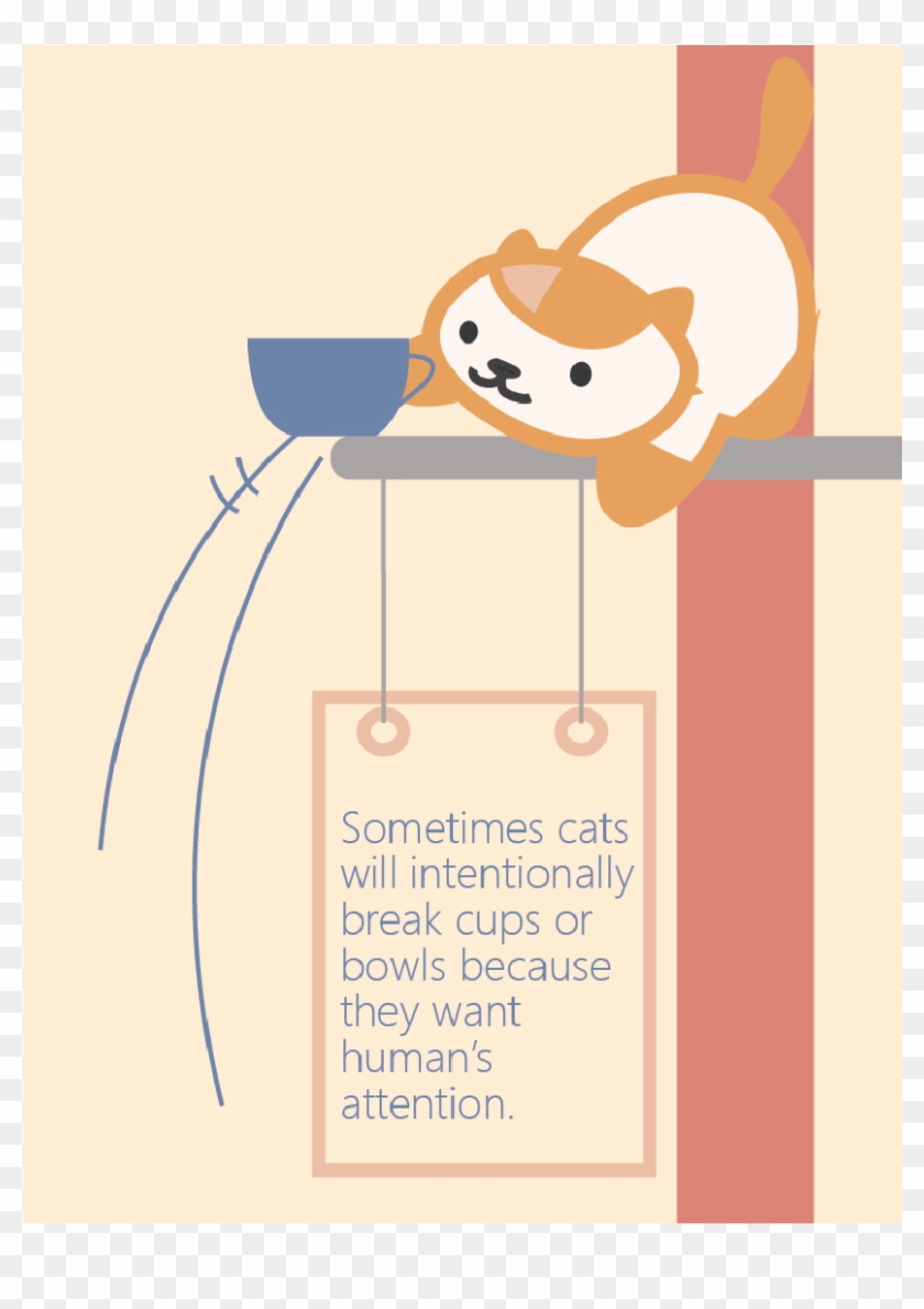 I Designed A Cat Tree As The Background To Bring Scattered - Cartoon Clipart