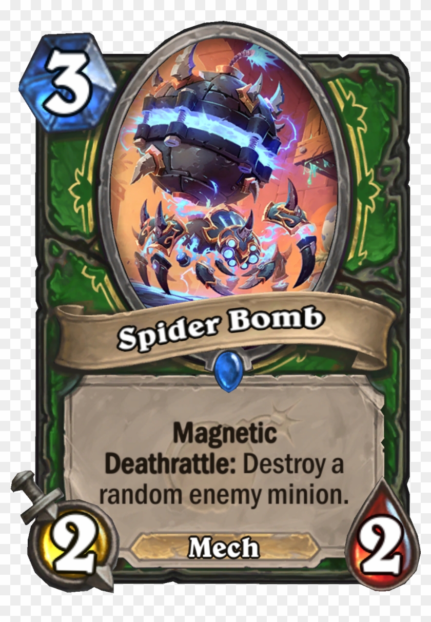 Spiderbomb Enus - Spider Bomb Hearthstone Clipart #3447952