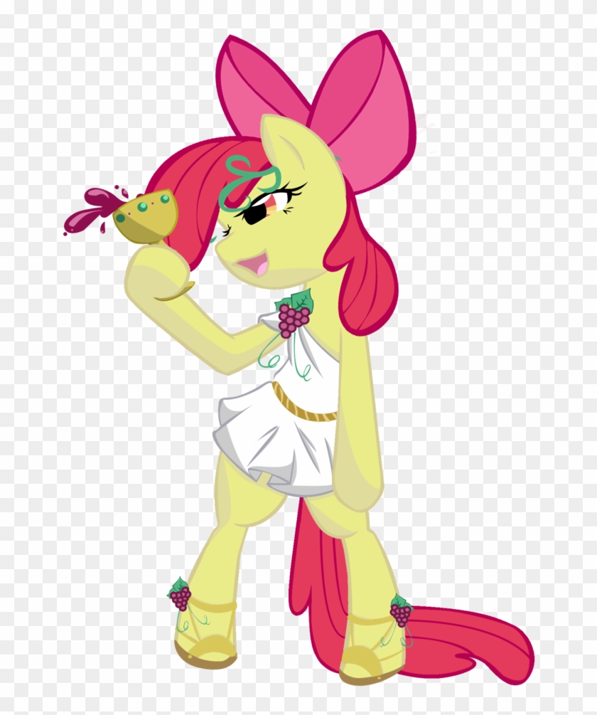 Alcohol, Apple Bloom, Artist - Mlp Apple Bloom Fanart Clipart #3448668