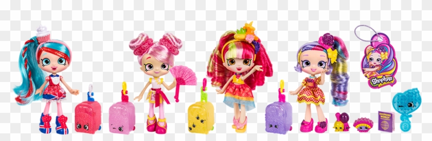 Shopkins Season 8 World Vacation Shoppies Bff Travel - Shopkins World Vacation Dolls Clipart