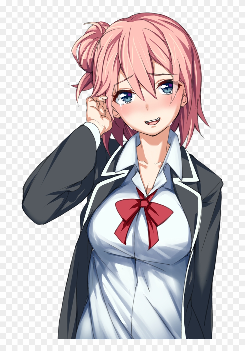 Yui Is Thankful For All Your Birthday Wishes - Yui Oregairu Render Clipart