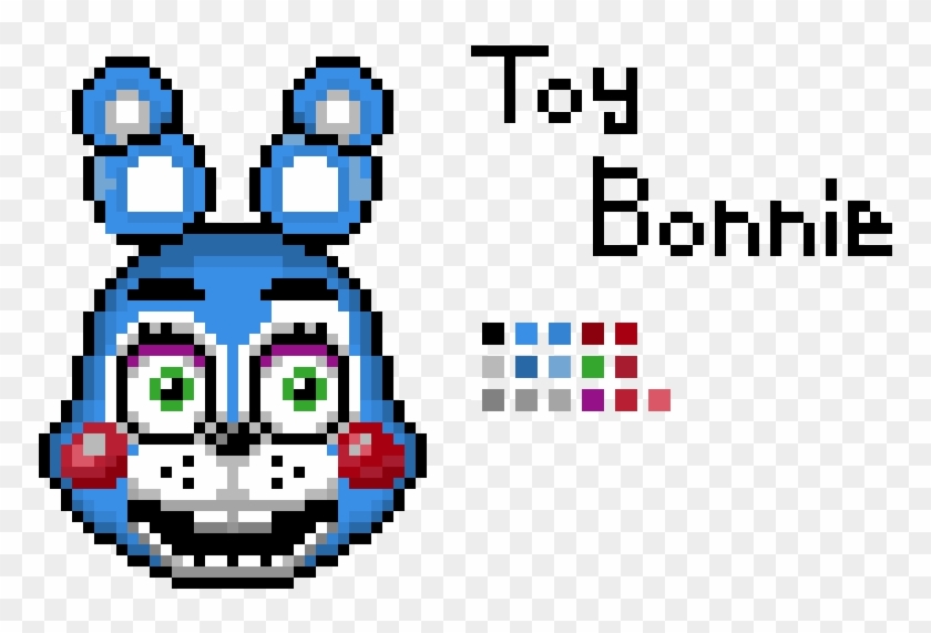 Fnaf-toy Bonnie - Fnaf Builds In Minecraft Clipart