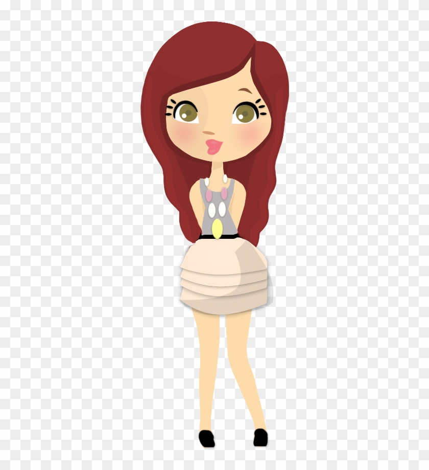 Muñequitas Png Hipster - Teenage Girl Cartoon Png Clipart
