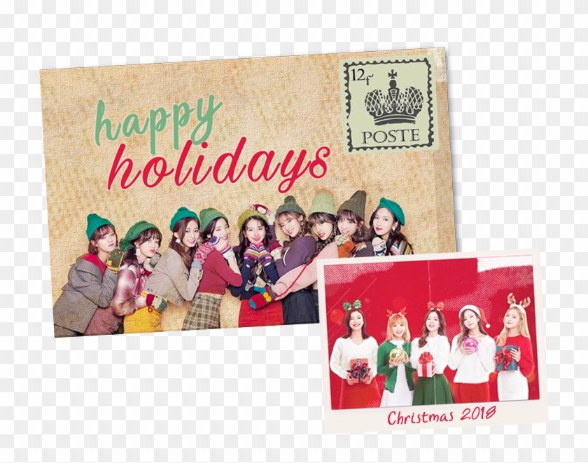🎄 K Pop Board Holiday Celebration Bring Your Festive - Full Hd Hd Twice Clipart #3450715