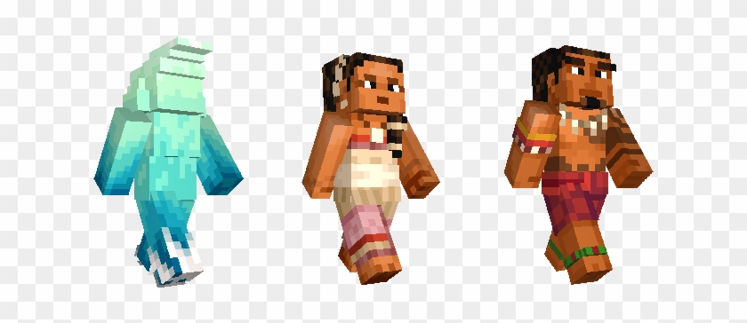 Also Arriving On New Versions Of Minecraft And Nintendo - Minecraft Skin Moana Heihei Clipart