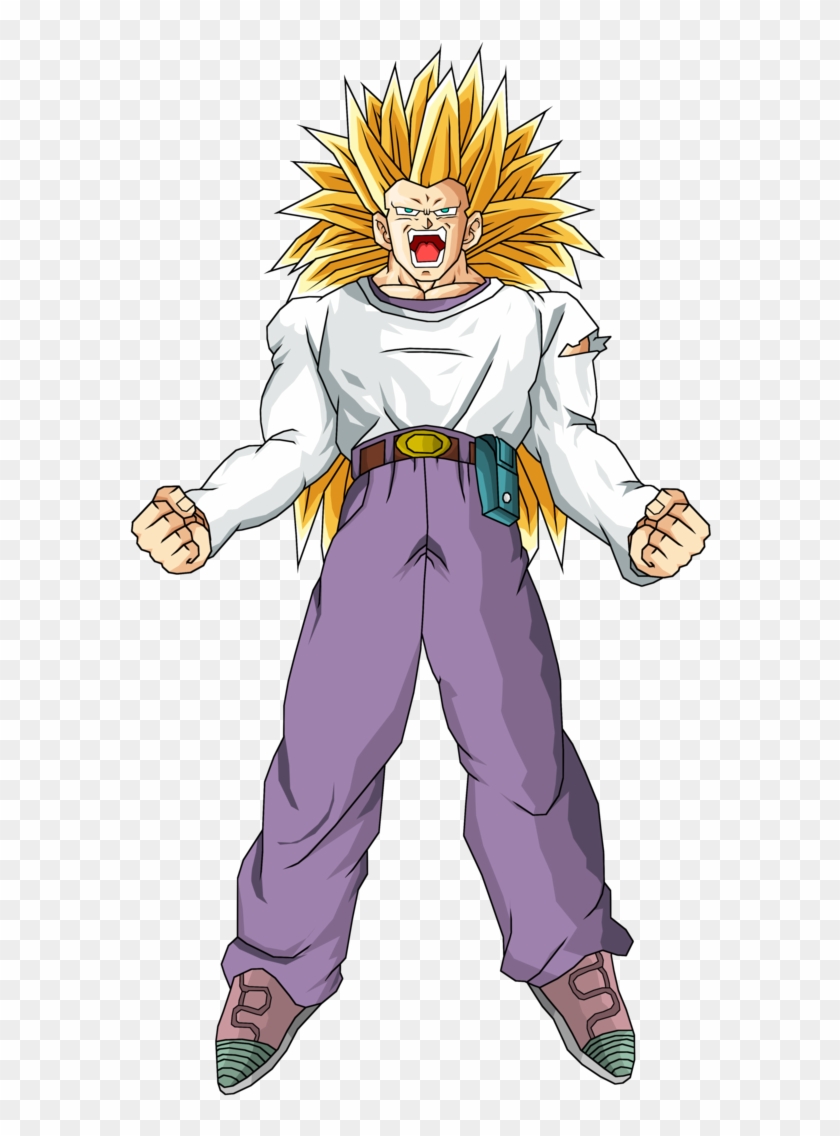 Gt Goten Ss3 - Dbgt Goten Ssj 3 Clipart #3450875