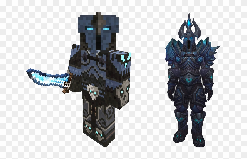 Mapping And Modding - Minecraft World Of Warcraft Death Knight Skin Clipart #3450904