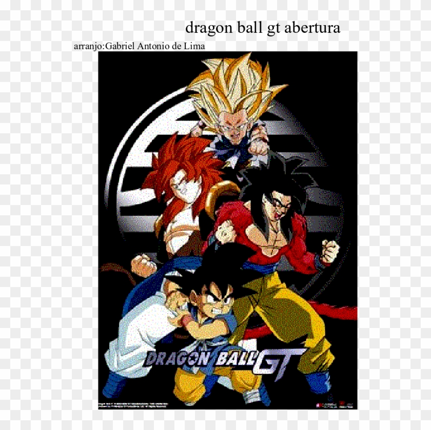 Dragon Ball Gt Abertura Sheet Music 1 Of 12 Pages - Dragon Ball Gt Clipart
