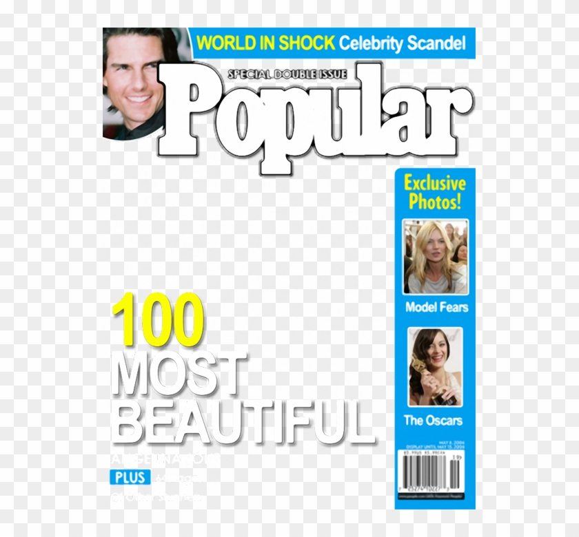 Fake Magazine Cover Generator Inmagazines Fake Magazine - Cover Magazine Template Png Clipart