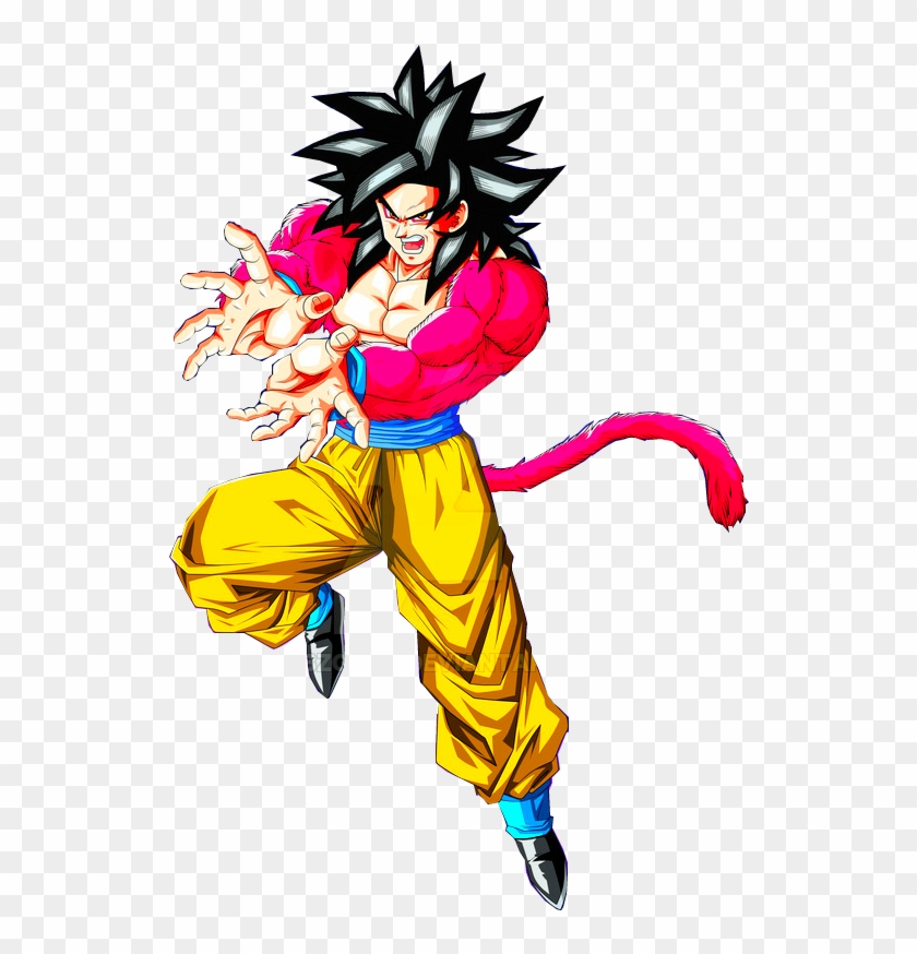 Goku Ssj 4 Goku E Vegeta, Son Goku, Dragon Ball Gt, - スーパー サイヤ 人 4 悟空 Clipart #3451183