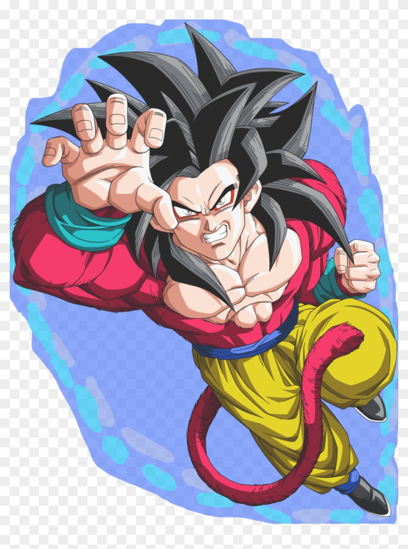 Goku Gt Ultra Instinct - Goku Ssj4 Clipart #3451243