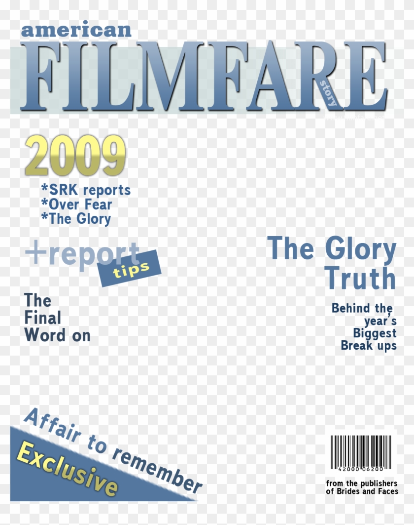 Fake Magazine Cover Templates - Magazine Cover Magazine Template Transparent Clipart #3451260