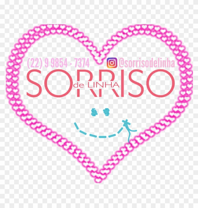 Sorriso De Linha - Heart Clipart
