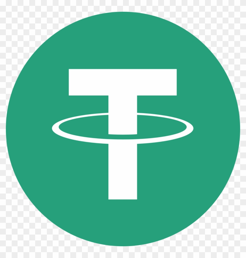 Tether Usdt Icon - Usdt Tether Logo Clipart