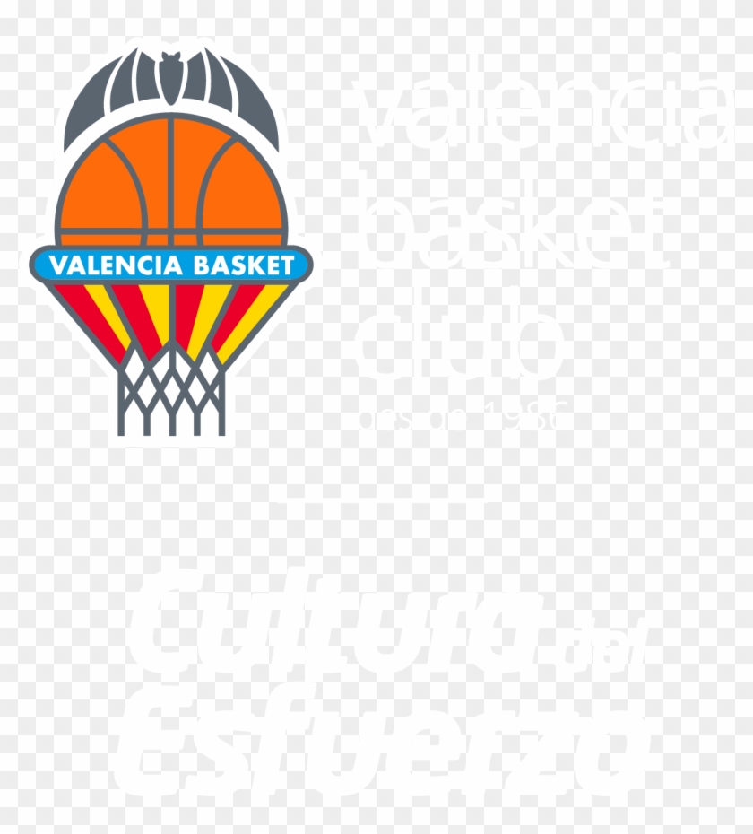 Color Ribete Blanco Vertical - Valencia Basket Club Logo Clipart