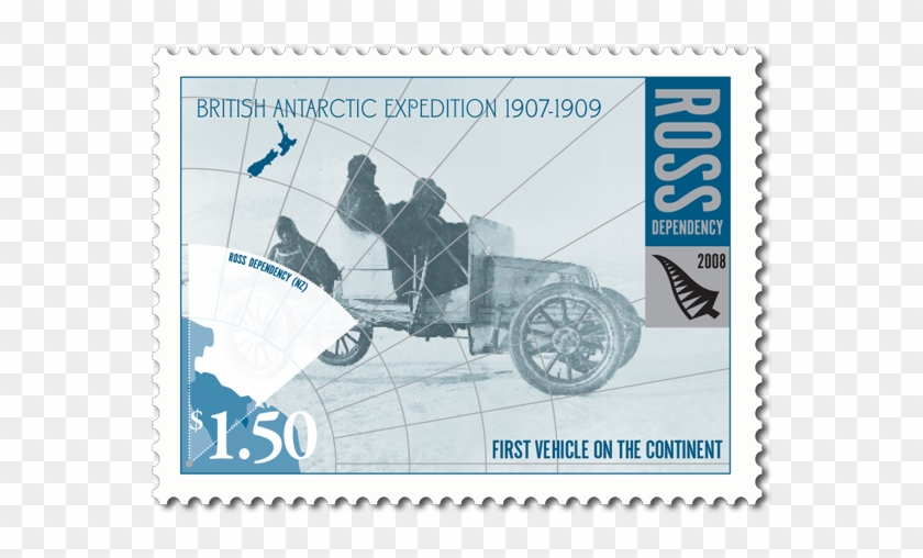 Single Stamp - Stamp Nimrod Expedition Clipart