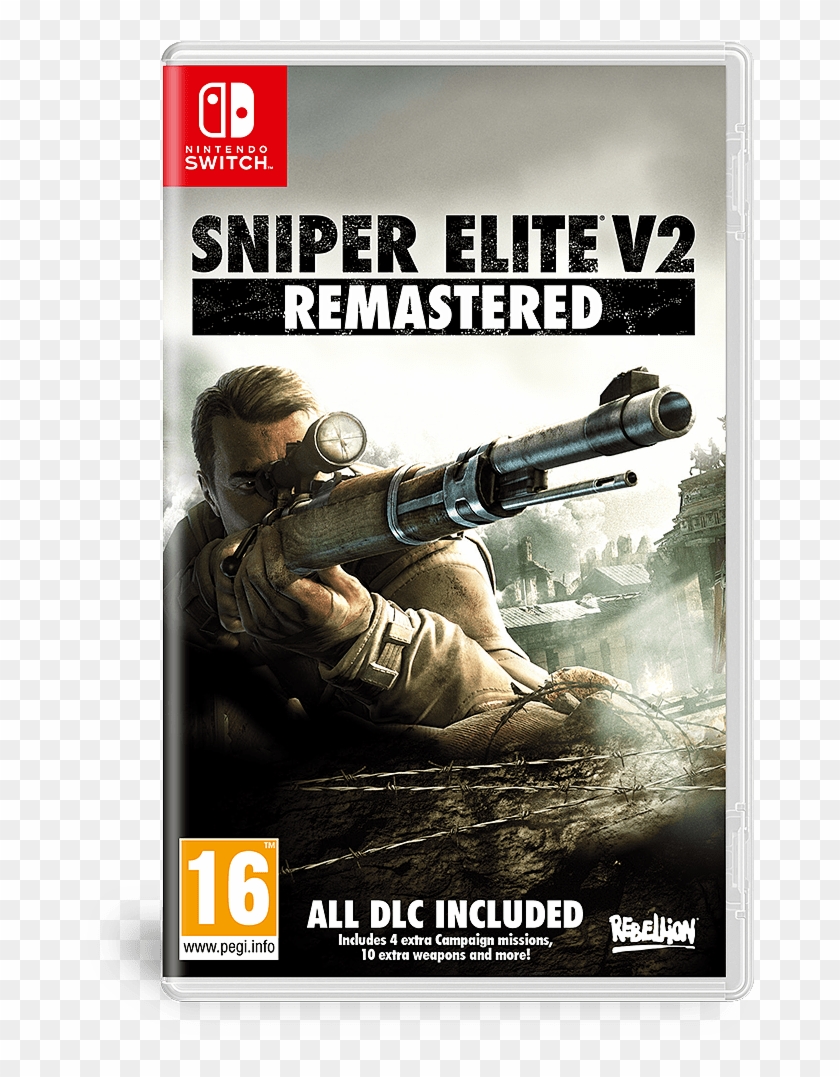 Sniper Elite Nintendo Switch Clipart