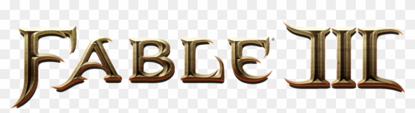 Fable The Name Says It All - Fable 3 Logo Png Clipart