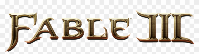 Fable The Name Says It All - Fable 3 Logo Png Clipart #3452757