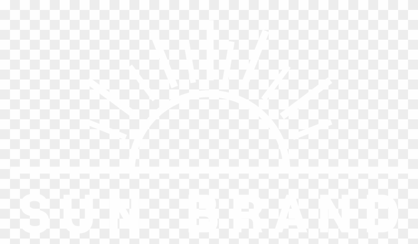 Sun Brand Logo Black And White - Poster Clipart